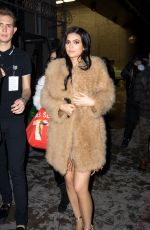 KYLIE JENNER Leaves Jeremy Scott Fashion Show at NYFW 02/10/2017