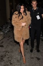 KYLIE JENNER Leaves Jeremy Scott Fashion Show at NYFW 02/10/2017