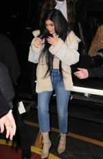 KYLIE JENNER Leaves Yeezy Fashion Show in New York 02/15/2017