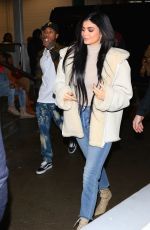 KYLIE JENNER Leaves Yeezy Fashion Show in New York 02/15/2017