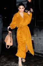 KYLIE JENNER Out for Dinner in New York 0/11/2017