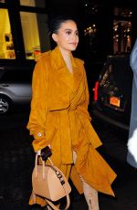 KYLIE JENNER Out for Dinner in New York 0/11/2017