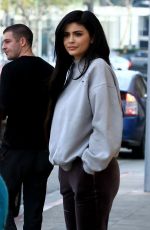 KYLIE JENNER Out in Beverly Hills 02/01/2017