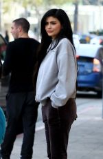 KYLIE JENNER Out in Beverly Hills 02/01/2017