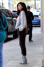 KYLIE JENNER Out in Beverly Hills 02/01/2017