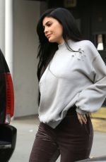 KYLIE JENNER Out in Beverly Hills 02/01/2017