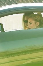 LADY GAGA Arrives at NRG Center in Houston 02/02/2017