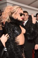LADY GAGA at 59th Annual Grammy Awards in Los Angeles 02/12/2017