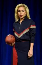 LADY GAGA at Pepsi Zero Sugar Super Bowl LI Halftime Show Press Conference in Houston 02/02/2017