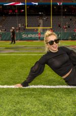 LADY GAGA at Super Bowl 2017 at NRG Stadium in Houston 02/05/2017