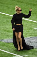 LADY GAGA at Super Bowl 2017 at NRG Stadium in Houston 02/05/2017
