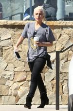 LADY GAGA Out and About in Malibu 02/24/2017