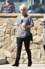 LADY GAGA Out and About in Malibu 02/24/2017