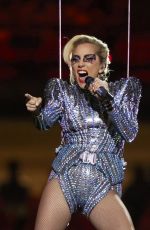 LADY GAGA Performs at Halftime Show at Super Bowl LI in Houston 02/05/2017