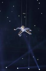 LADY GAGA Performs at Halftime Show at Super Bowl LI in Houston 02/05/2017