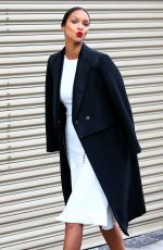 LAIS RIBEIRO Arrives at a Fashion Show at 2017 New York Fashion Week 02/11/2017