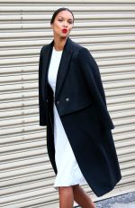 LAIS RIBEIRO Arrives at a Fashion Show at 2017 New York Fashion Week 02/11/2017
