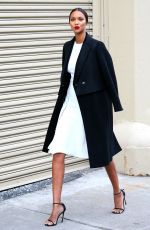 LAIS RIBEIRO Arrives at a Fashion Show at 2017 New York Fashion Week 02/11/2017