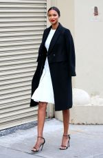 LAIS RIBEIRO Arrives at a Fashion Show at 2017 New York Fashion Week 02/11/2017