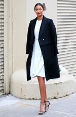 LAIS RIBEIRO Arrives at a Fashion Show at 2017 New York Fashion Week 02/11/2017