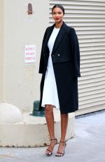 LAIS RIBEIRO Arrives at a Fashion Show at 2017 New York Fashion Week 02/11/2017