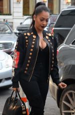 LALA ANTHONY Out Shopping in New York 02/01/2017