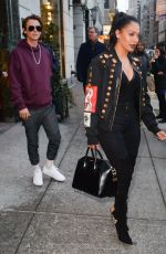 LALA ANTHONY Out Shopping in New York 02/01/2017