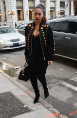 LALA ANTHONY Out Shopping in New York 02/01/2017