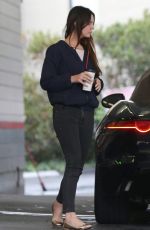 LANA DEL REY at a Gas Station in Beverly Hills 02/03/2017