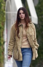 LANA DEL REY Out and About in Los Angeles 02/06/2017