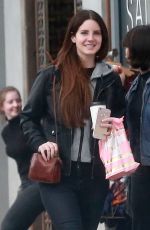 LANA DEL REY Out and About in West Hollywood 02/21/2017