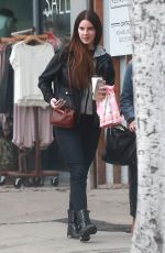 LANA DEL REY Out and About in West Hollywood 02/21/2017