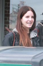 LANA DEL REY Out and About in West Hollywood 02/21/2017
