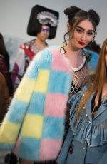 LARSEN THOMPSON at Laurence & Chico Fashion Shoe at New York Fashion Week 02/11/2017
