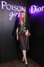 LAURA LOVE at Dior Celebrates Poison Girl in New York 01/31/2017
