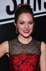 LAURA OSNES at SUNSET BLVD Play Openning Night in New York 02/09/2017