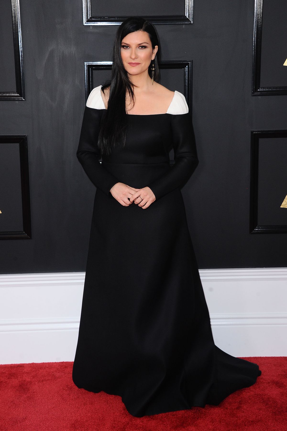 LAURA PAUSINI at 59th Annual Grammy Awards in Los Angeles 02/12/2017
