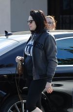 LAURA PREPON Leaves Bank of America in Los Angeles 02/15/2017