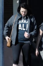 LAURA PREPON Leaves Bank of America in Los Angeles 02/15/2017