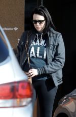 LAURA PREPON Leaves Bank of America in Los Angeles 02/15/2017