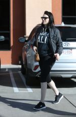 LAURA PREPON Leaves Bank of America in Los Angeles 02/15/2017