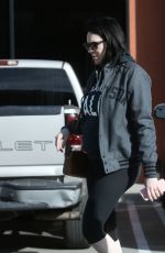LAURA PREPON Leaves Bank of America in Los Angeles 02/15/2017