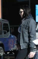 LAURA PREPON Leaves Bank of America in Los Angeles 02/15/2017