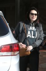LAURA PREPON Leaves Bank of America in Los Angeles 02/15/2017