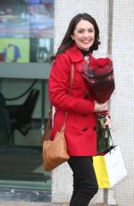 LAURA TOBIN Arrives at ITV Studios in London 02/14/2017