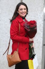 LAURA TOBIN Arrives at ITV Studios in London 02/14/2017