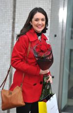 LAURA TOBIN Arrives at ITV Studios in London 02/14/2017