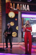 LAUREN ALANIA Performs at Good Morning America 01/31/2017