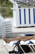 LAUREN ASHLEY and SELENA WEBER in Bikinis ata a Beach in Miami 02/02/2017
