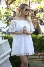 LAUREN CONRAD Hosts a Pop Up Shop for Little Market in Los Angeles 02/04/2017